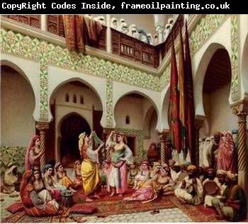 unknow artist Arab or Arabic people and life. Orientalism oil paintings 137